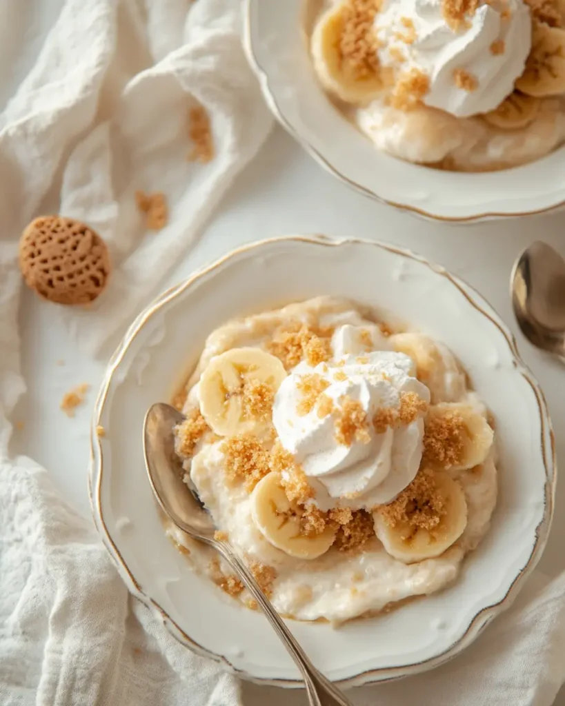 Serving Classic Southern Banana Pudding Classic Southern Banana Pudding