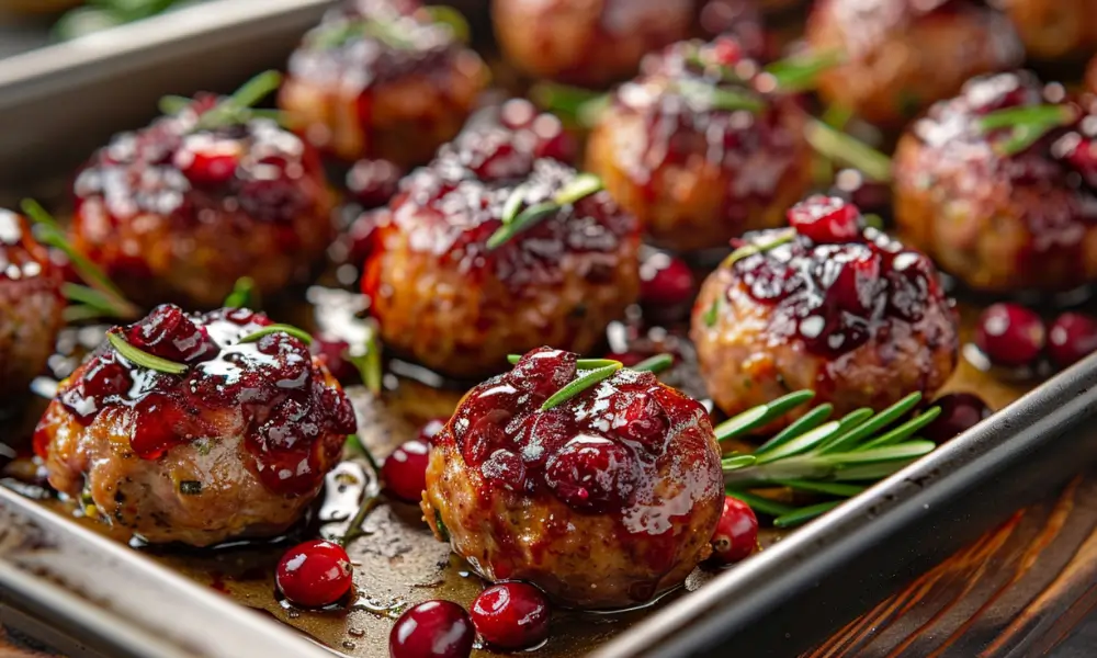 Sheet Pan Smoked Sausage Cranberry Bites Sheet Pan Smoked Sausage Cranberry Bites