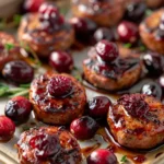Smoked Sausage Cranberry Bites Sheet Pan Smoked Sausage Cranberry Bites