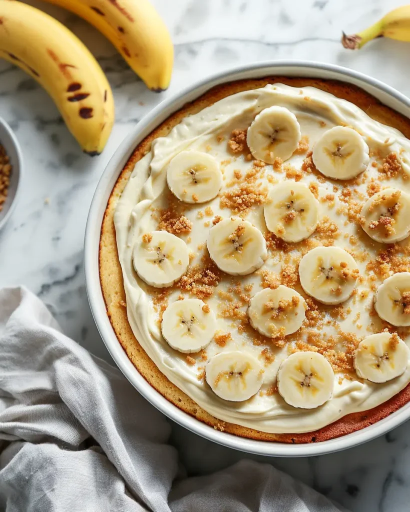 Southern Banana Pudding Cake 1 Southern Banana Pudding Cake