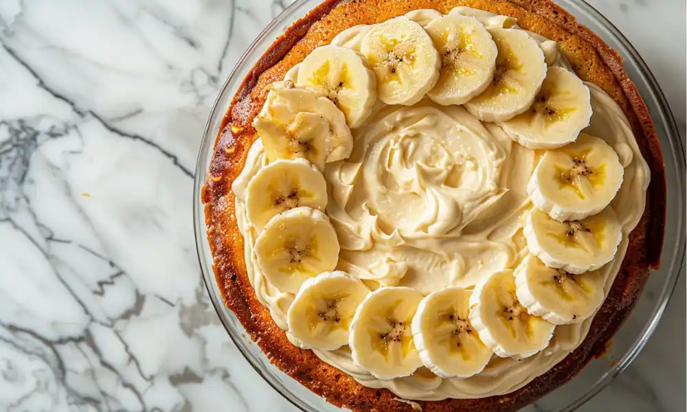 Southern Banana Pudding Cake 2 Southern Banana Pudding Cake