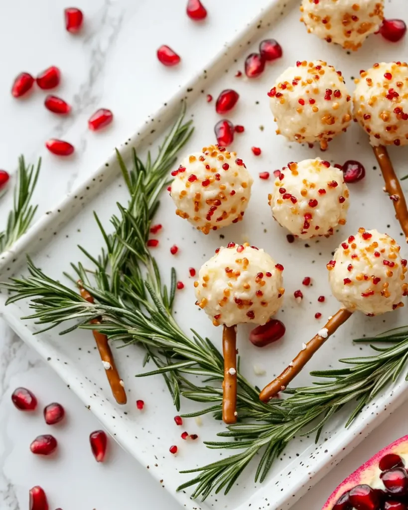 Sweet Mini Cheese Balls for Christmas Parties Mini Cheese Balls for Christmas Parties