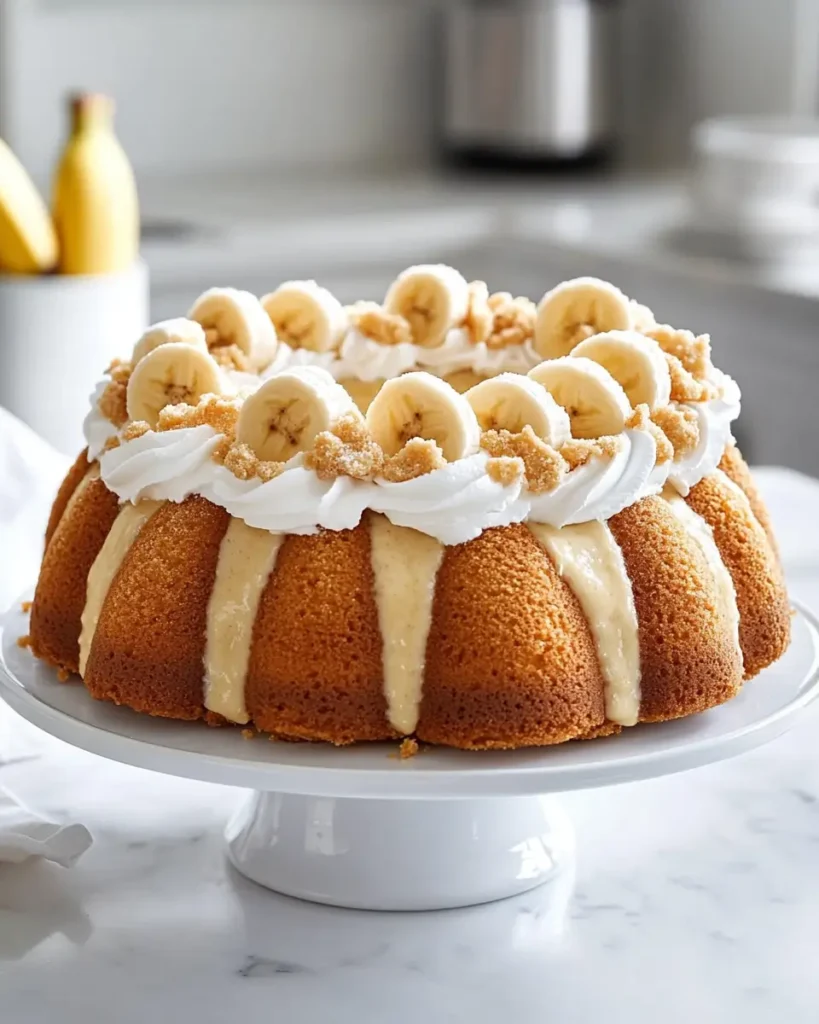 Trisha Yearwoods Banana Pudding Cake Trisha Yearwood's Banana Pudding Cake