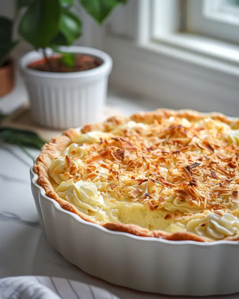 Tropical Coconut Banana Pudding 2 Tropical Coconut Banana Pudding