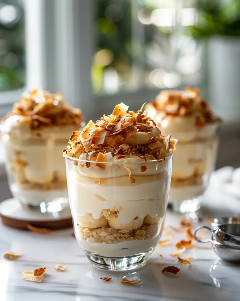 Tropical Coconut Banana Pudding 3 Tropical Coconut Banana Pudding