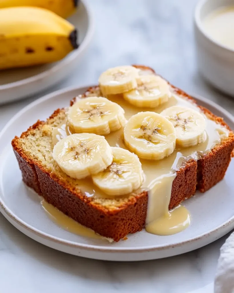 Vanilla Pudding Banana Bread SERVING Vanilla Pudding Banana Bread
