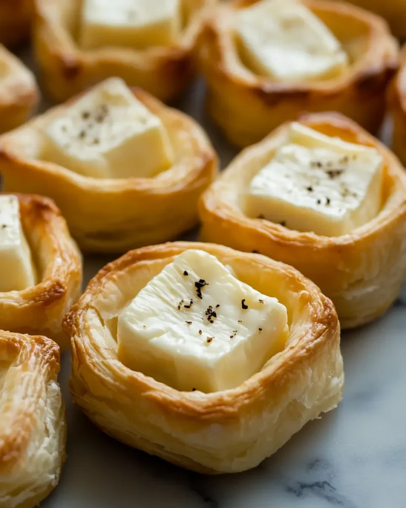 steps for Cranberry and Brie Tartlets Cranberry and Brie Tartlets