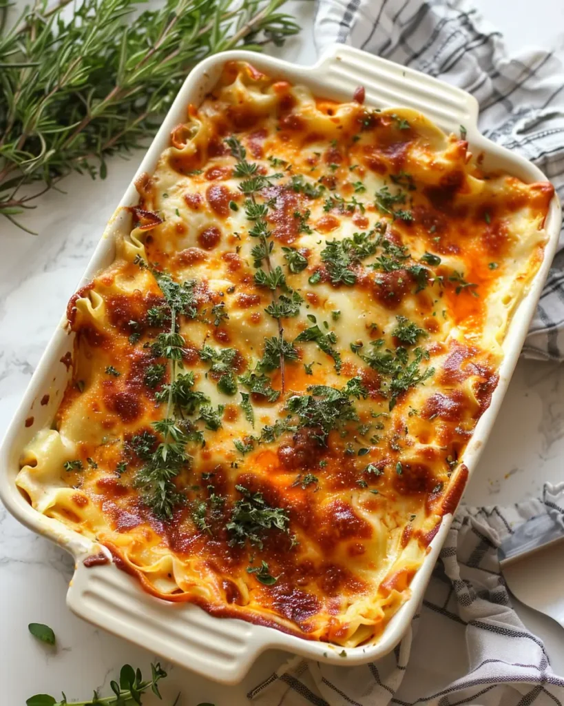 u6472731739 Vibrant bright high contrast vertical overhead ph 17d25785 33e2 4532 9572 cca50b4dbaac 0 Buffalo Chicken Lasagna