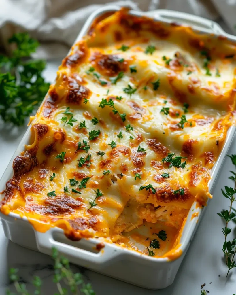 u6472731739 Vibrant bright high contrast vertical overhead ph 17d25785 33e2 4532 9572 cca50b4dbaac 2 Buffalo Chicken Lasagna