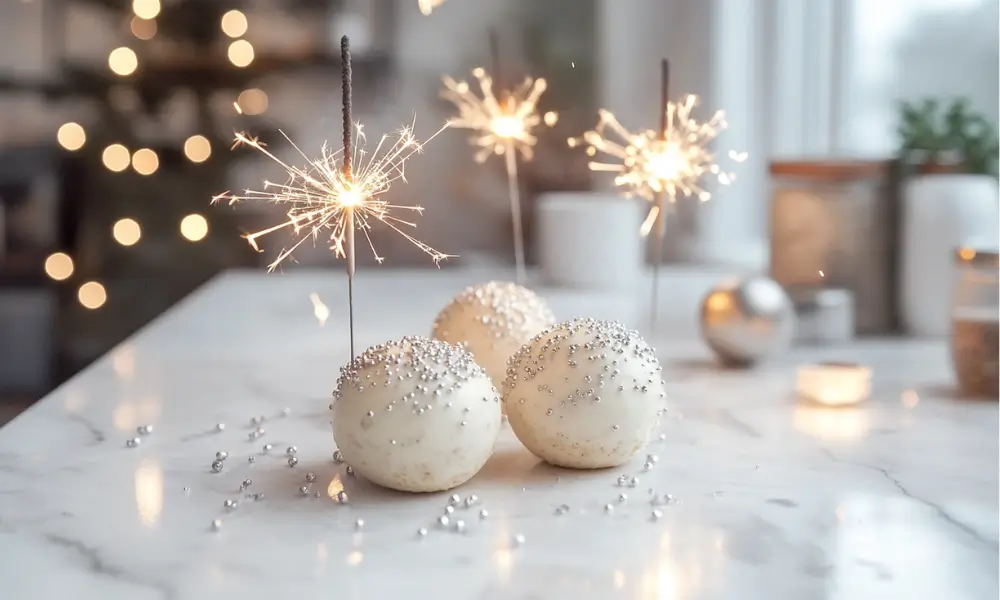 1 6 New Years Eve Cake Ball Drops