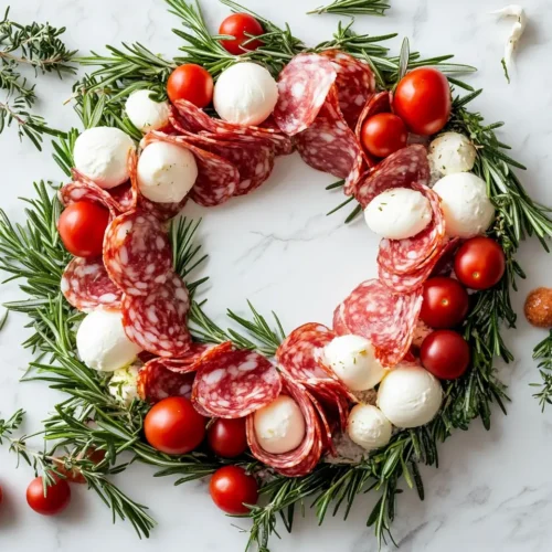 Antipasto Christmas Wreath Antipasto Christmas Wreath