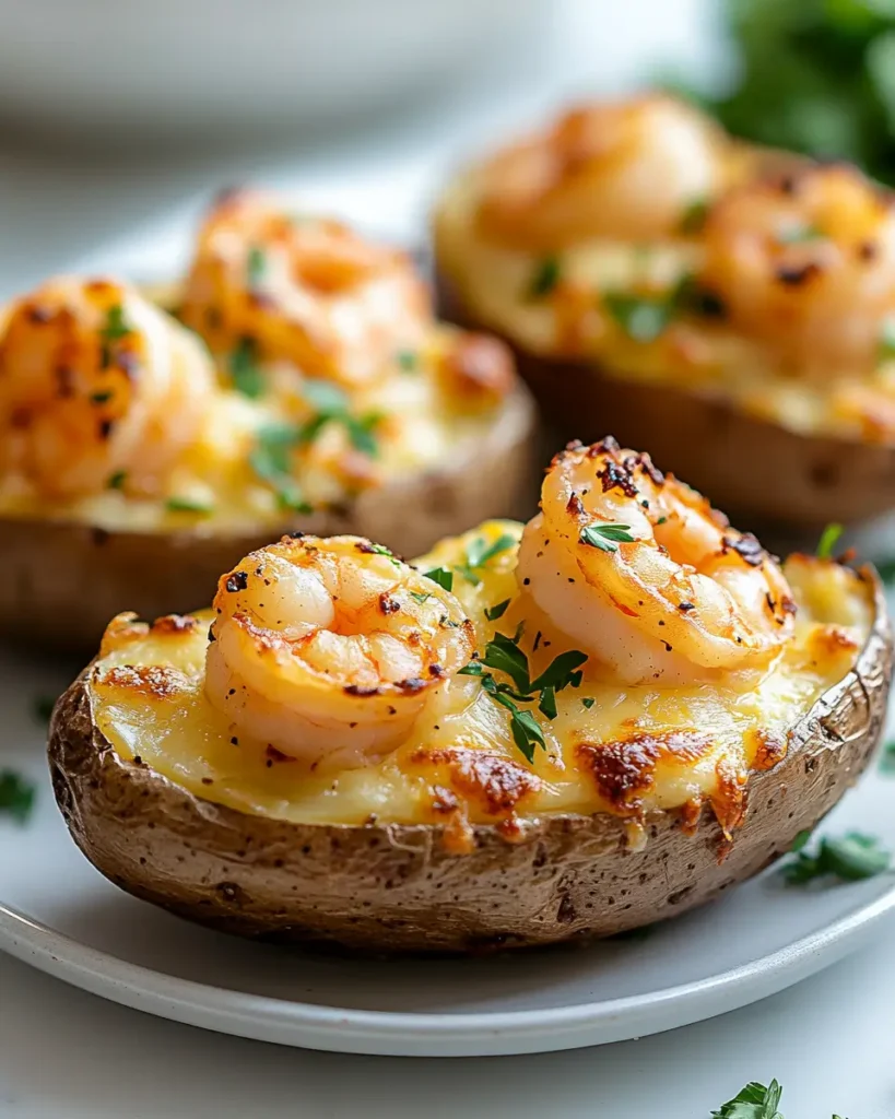 Baked Potatoes with Shrimp recipe Baked Potatoes with Shrimp