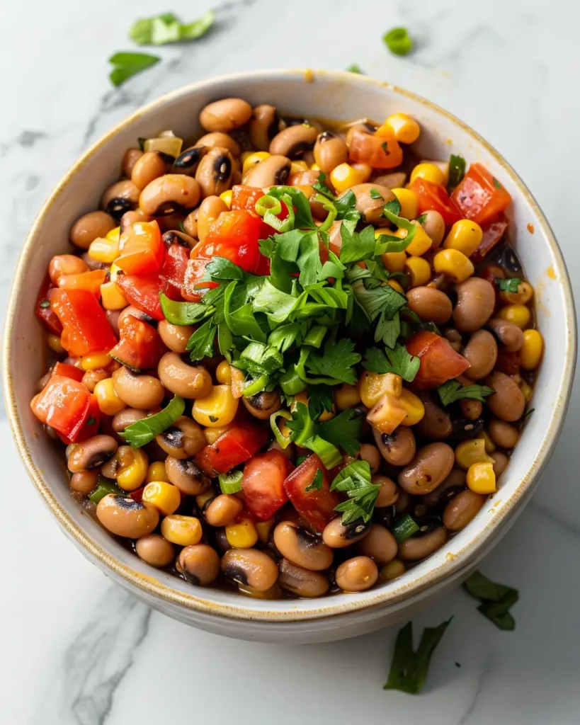 Black Eyed Peas with Corn Tomatoes 2 Black Eyed Peas with Corn & Tomatoes