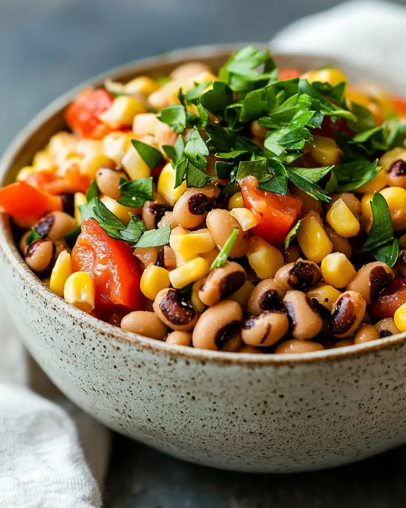 Black Eyed Peas with Corn Tomatoes Black Eyed Peas with Corn & Tomatoes