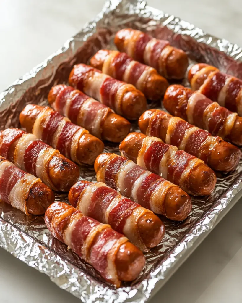 Direction for Beef Bacon Wrapped Little Smokies Beef Bacon Wrapped Little Smokies