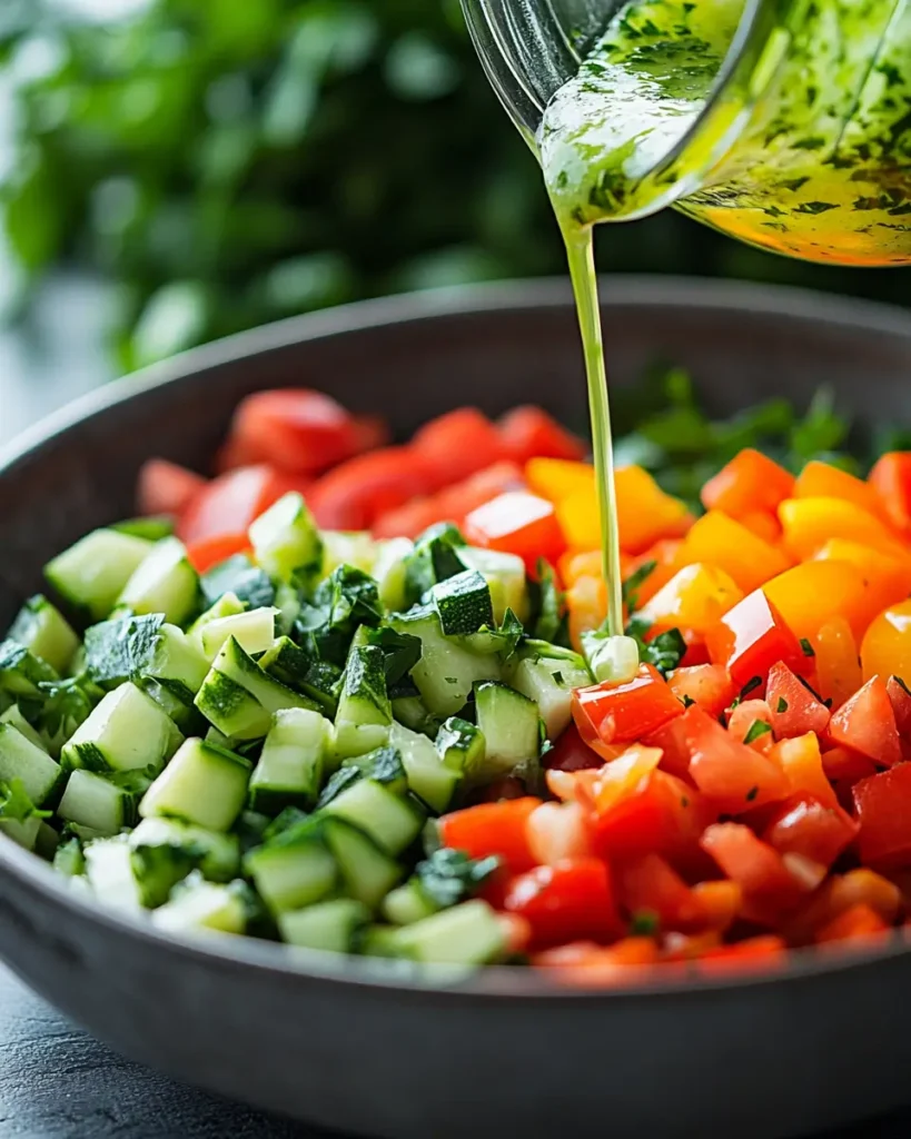 Direction for Spicy Southwest Black Eyed Pea Salad Spicy Southwest Black Eyed Pea Salad
