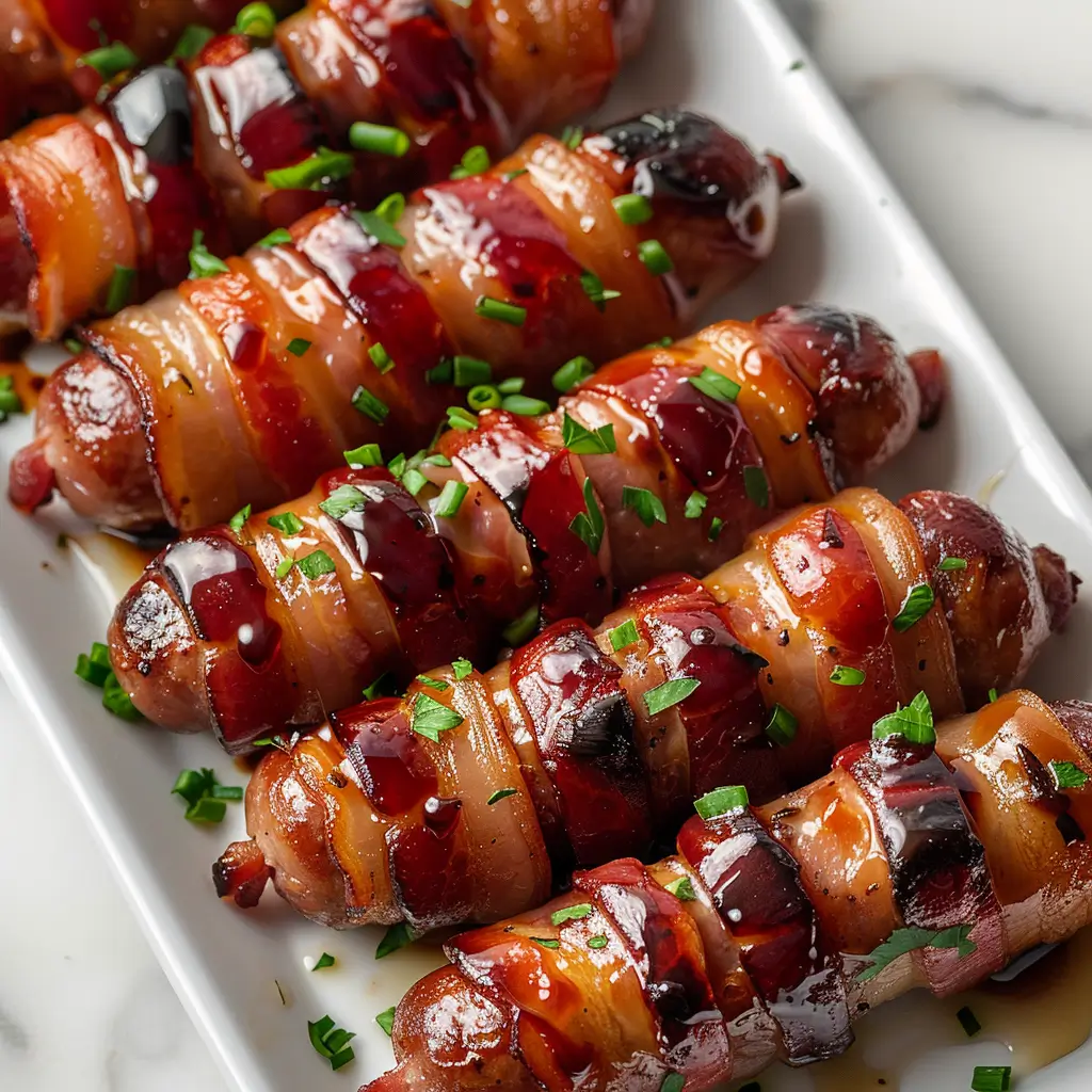 Easy Beef Bacon Wrapped Little Smokies Beef Bacon Wrapped Little Smokies