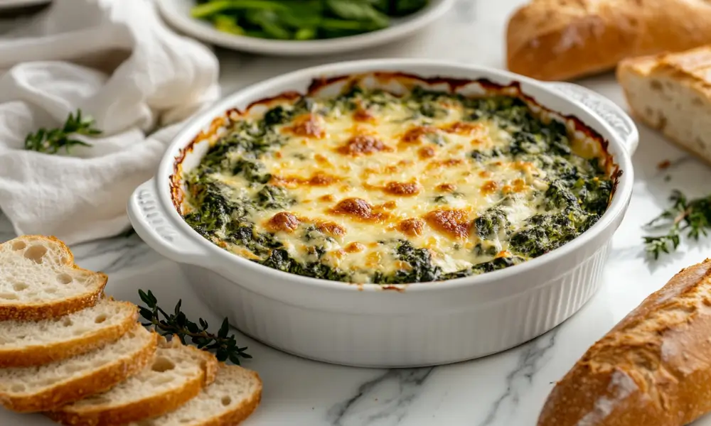 Easy Hot Spinach Dip 1 Easy Hot Spinach Dip