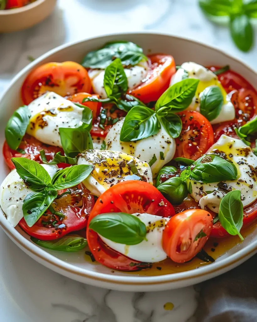 Easy Italian Burrata Caprese Salad Italian Burrata Caprese Salad