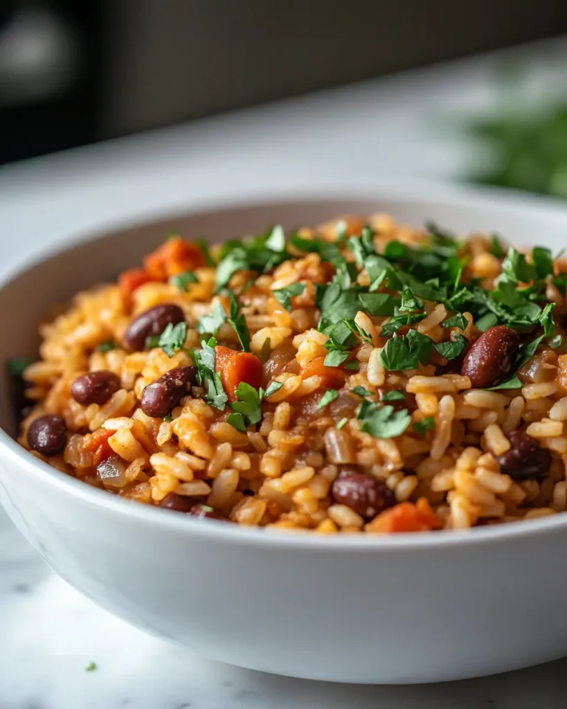 Easy Spanish Rice and Beans Spanish Rice and Beans