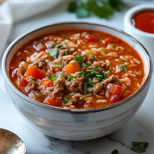 Easy Stuffed Pepper Soup Recipe Easy Stuffed Pepper Soup Recipe