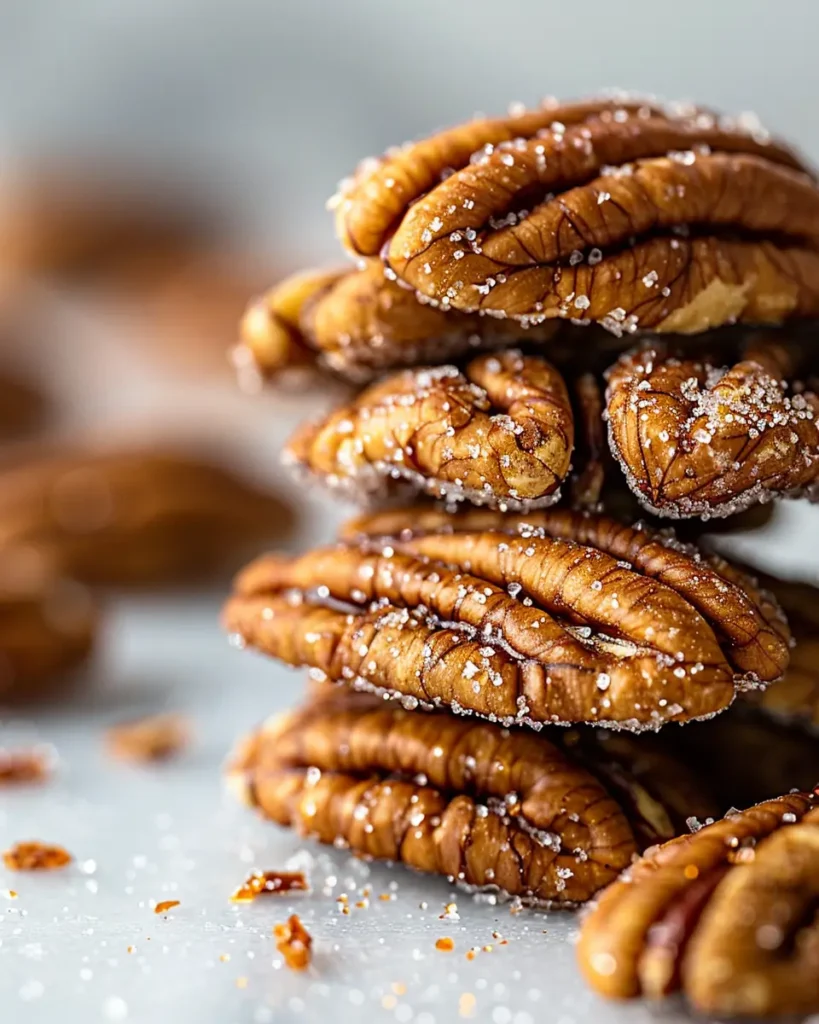 Easy Sugar Coated Pecans Sugar Coated Pecans