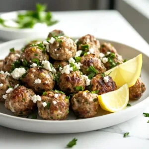 Greek inspired Meatball Appetiser Greek-inspired Meatball Appetiser
