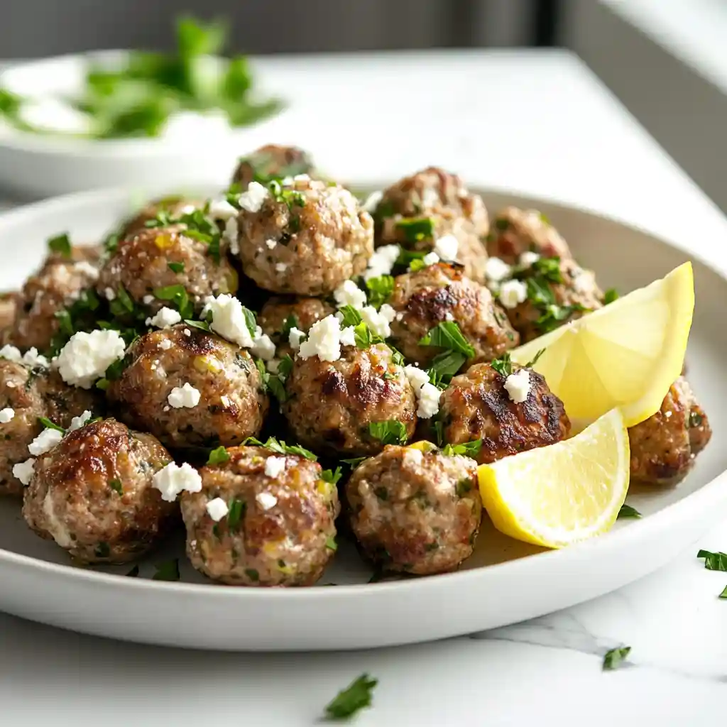 Greek inspired Meatball Appetiser Greek-inspired Meatball Appetiser