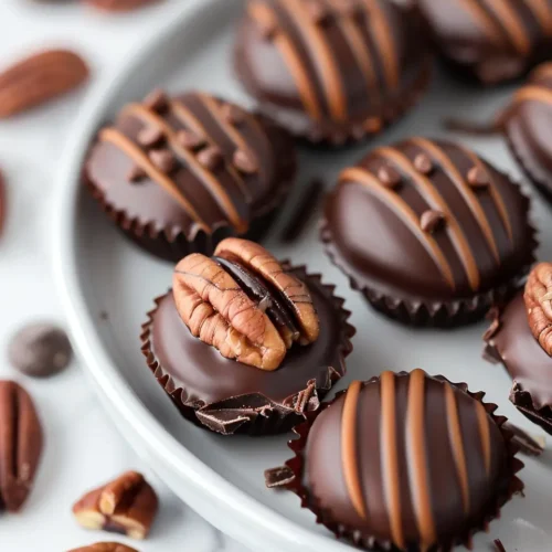 Homemade Chocolate Turtles Homemade Chocolate Turtles