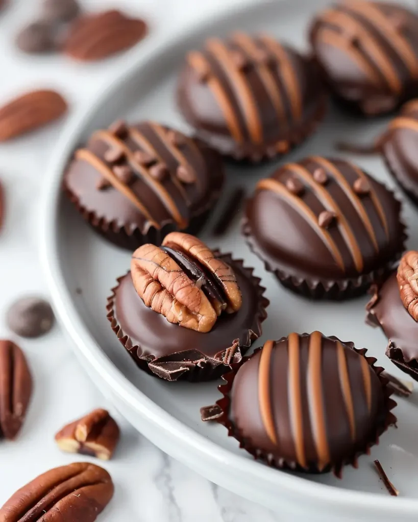 Homemade Chocolate Turtles Homemade Chocolate Turtles