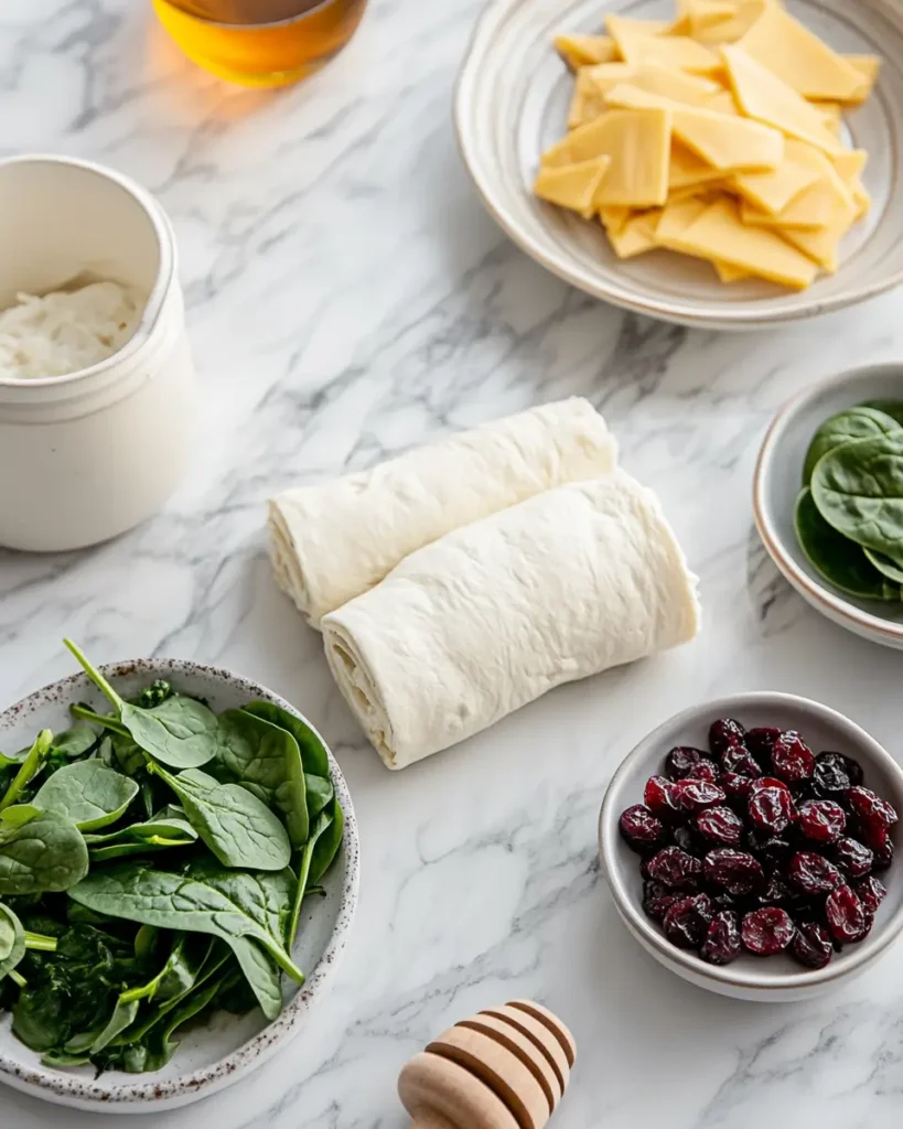 INGREDIENT FOR Christmas Cranberry Pinwheels Christmas Cranberry Pinwheels