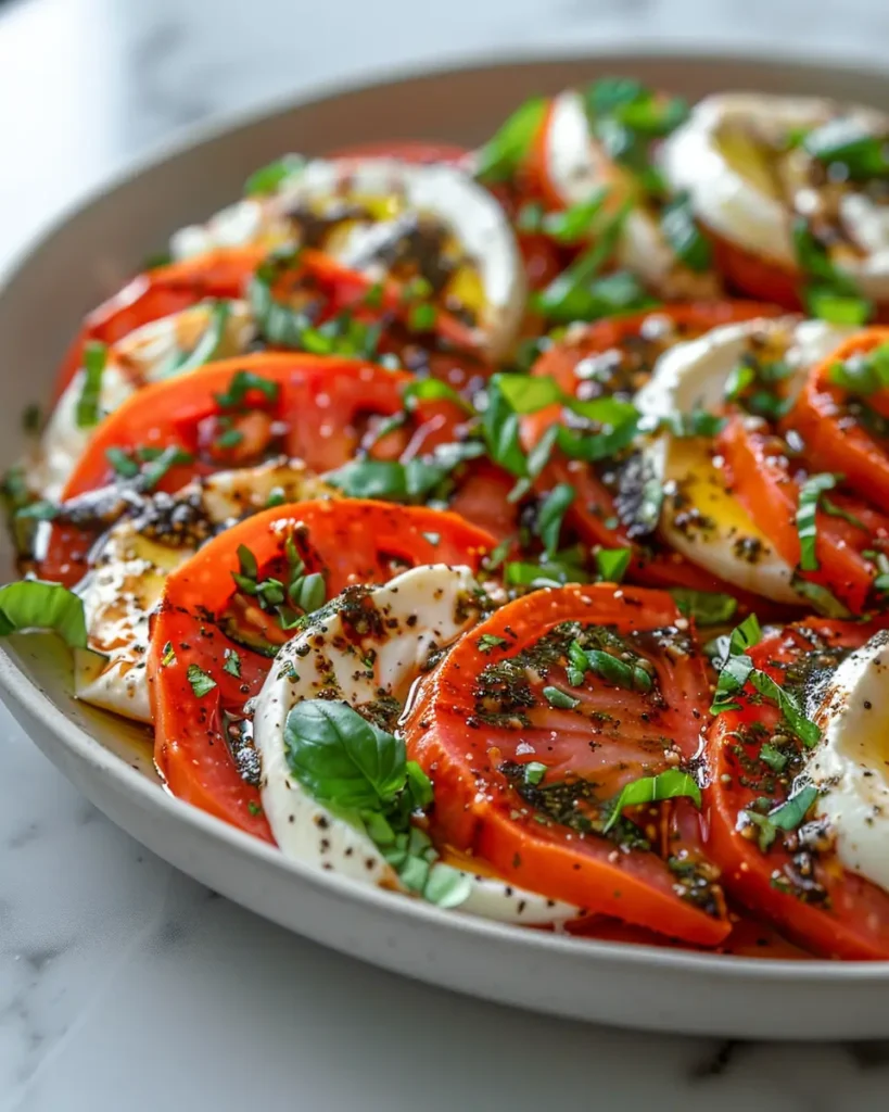 Italian Burrata Caprese Salad Italian Burrata Caprese Salad