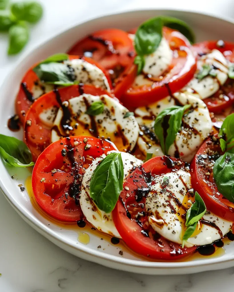 Italian Burrata Caprese Salad recipe Italian Burrata Caprese Salad