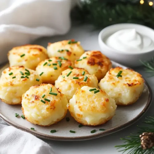 Loaded Mashed Potato Bites with Chives Bacon easy Loaded Mashed Potato Bites with Chives & Bacon