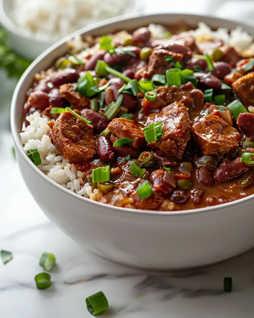 Louisiana Red Beans and Rice 1 Louisiana Red Beans and Rice