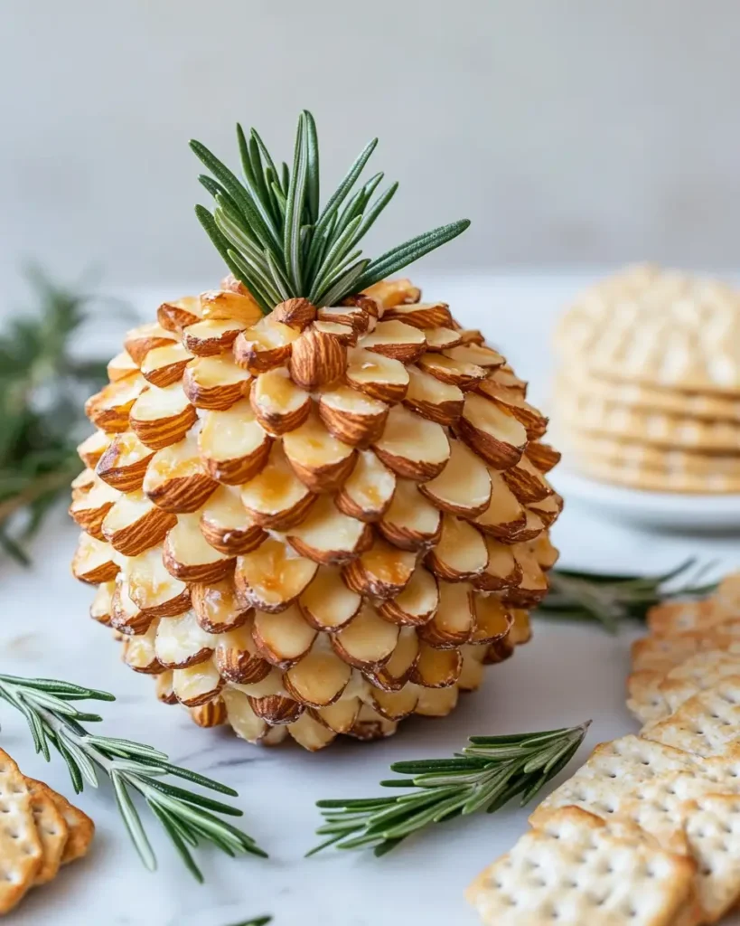 Pinecone Cheese Ball Pinecone Cheese Ball