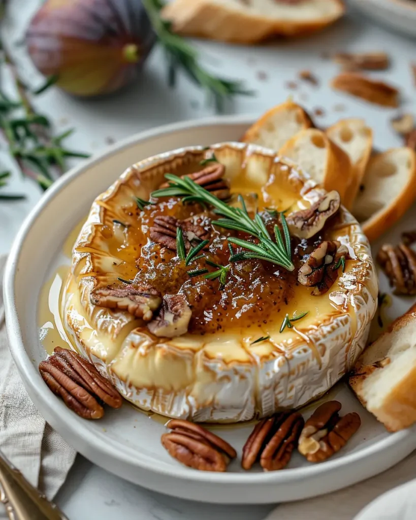 Prep Rosemary Fig Baked Brie Rosemary Fig Baked Brie