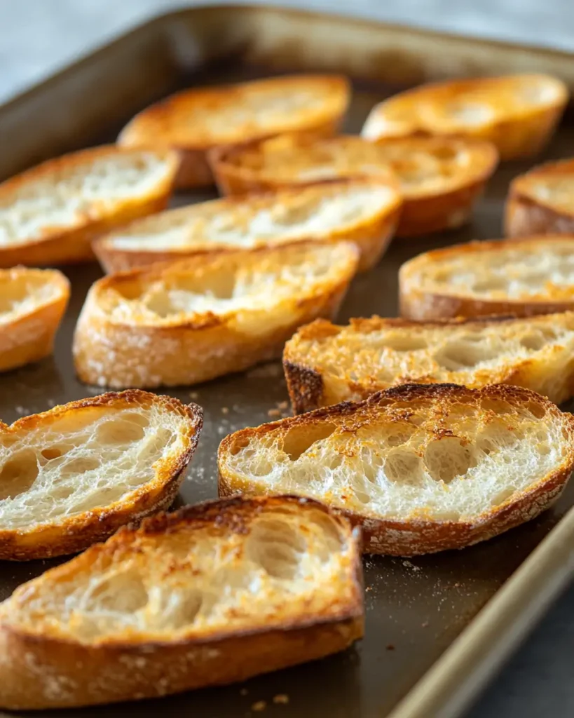 STEPS Simple Garlic Mushroom Crostini Simple Garlic Mushroom Crostini
