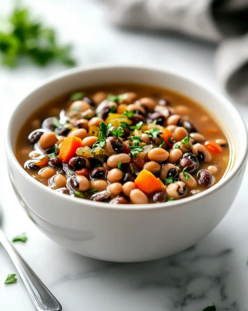 Serving Easy Black Eyed Peas Recipe Easy Black Eyed Peas Recipe