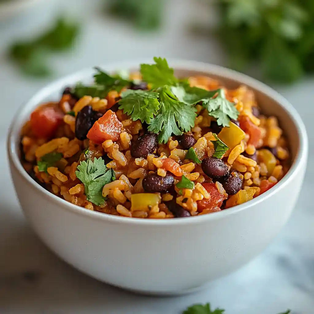 Spanish Rice and Beans Kismetrecipes