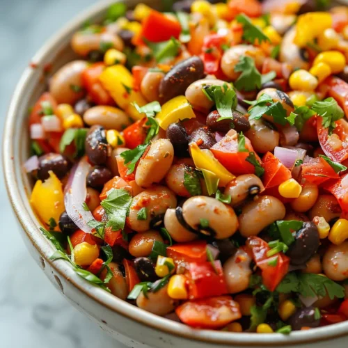 Spicy Southwest Black Eyed Pea Salad Spicy Southwest Black Eyed Pea Salad