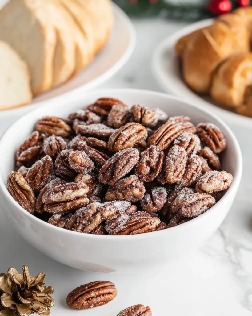 Sugar Coated Pecans Sugar Coated Pecans