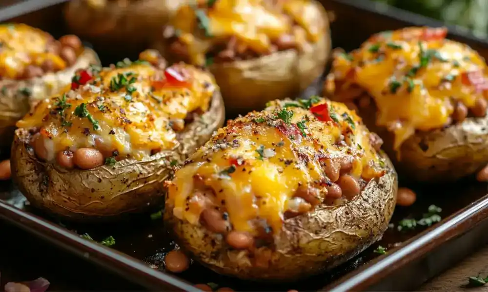 Tex Mex Mini Baked Potatoes 1 Tex-Mex Mini Baked Potatoes