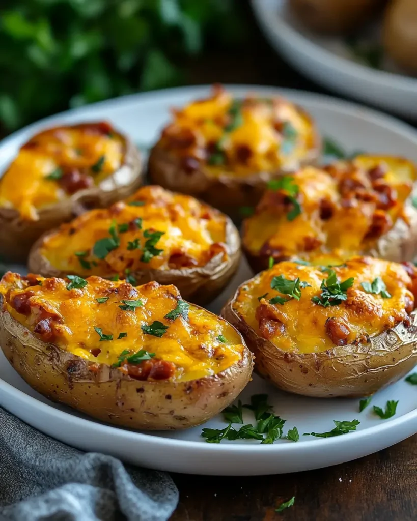 Tex Mex Mini Baked Potatoes Tex-Mex Mini Baked Potatoes