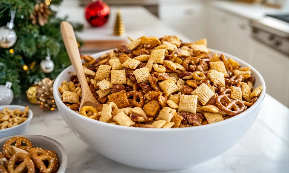 The Christmas Eve Savoury Snack Mix 1 The Christmas Eve Savoury Snack Mix