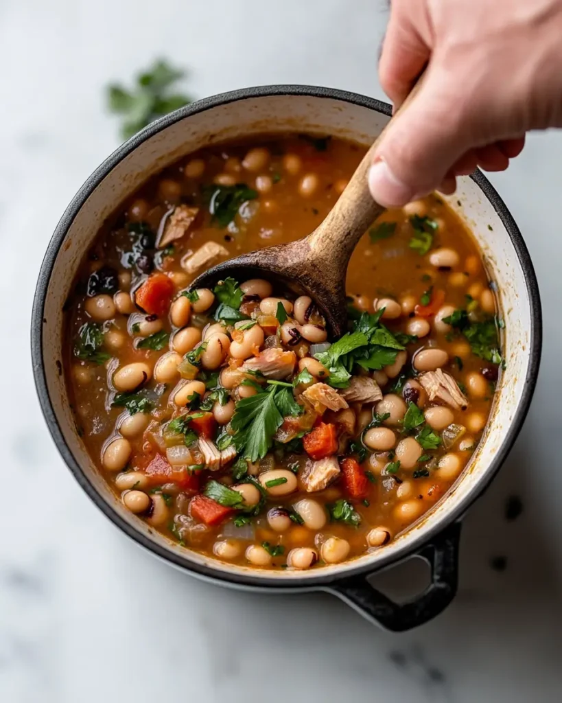 Traditional Black Eyed Peas With Turkey Legs 2 Traditional Black Eyed Peas With Turkey Legs