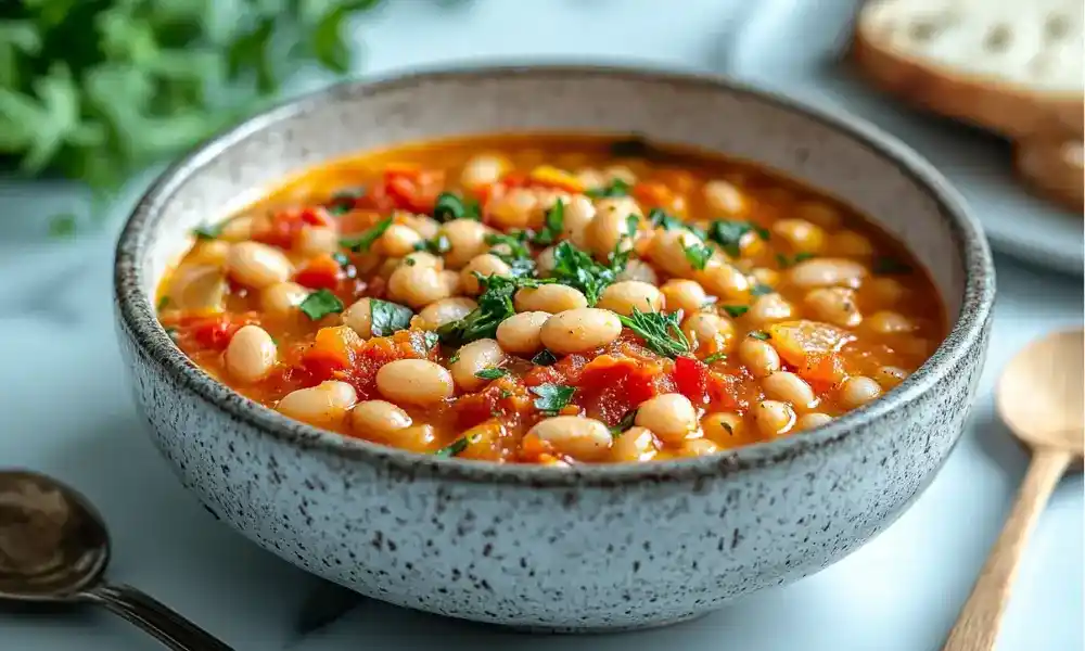 Vegan Tomato White Bean Stew 1 Vegan Tomato White Bean Stew