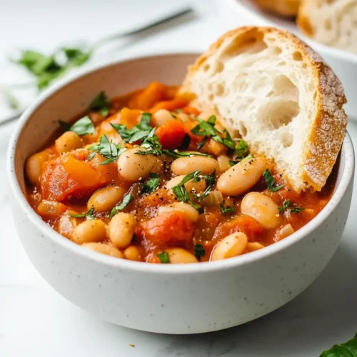Vegan Tomato White Bean Stew Vegan Tomato White Bean Stew