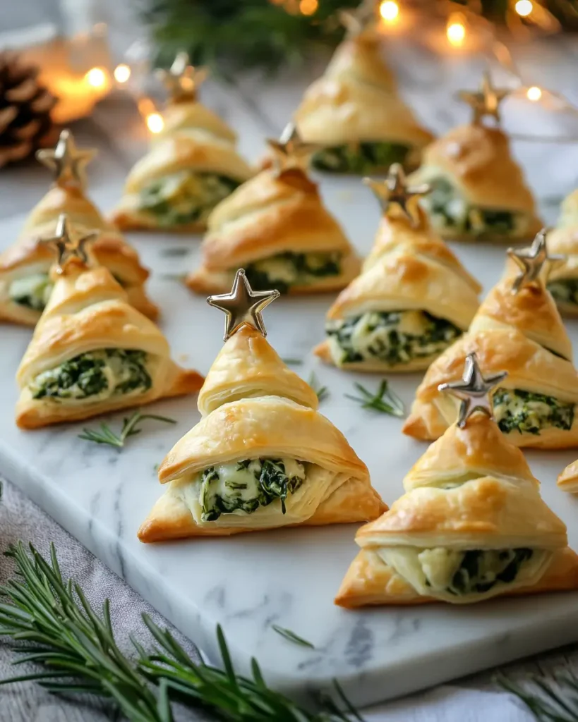 easy Spinach Artichoke Christmas Tree Skewers Spinach Artichoke Christmas Tree Skewers