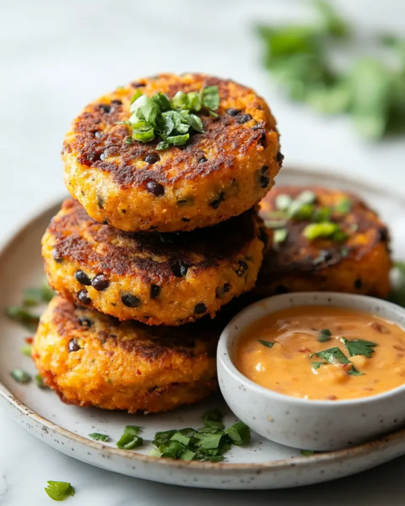 Black Eyed Pea Fritters recipe Black Eyed Pea Fritters
